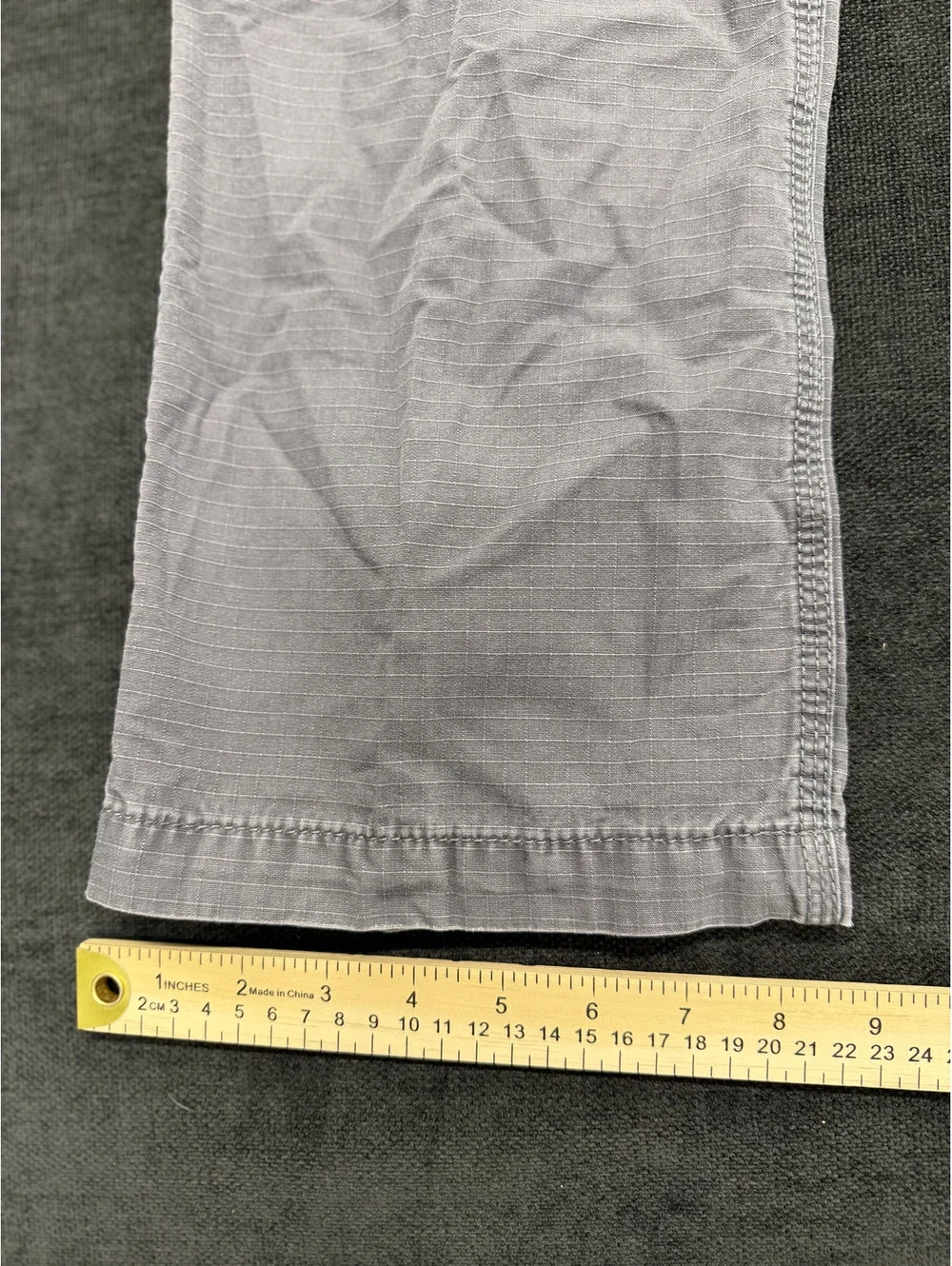 Gray Cargo Pants Size 32x32